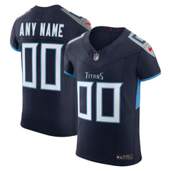 Tennessee Titans Vapor F.U.S.E. Elite Custom Jersey - Navy sale