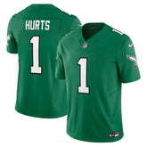 Jalen Hurts Philadelphia Eagles Vapor F.U.S.E. Limited Jersey - Kelly Green for sale