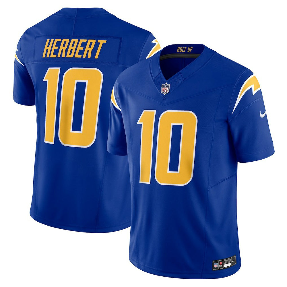 Justin Herbert Los Angeles Chargers Vapor F.U.S.E. Limited Jersey - Royal sale