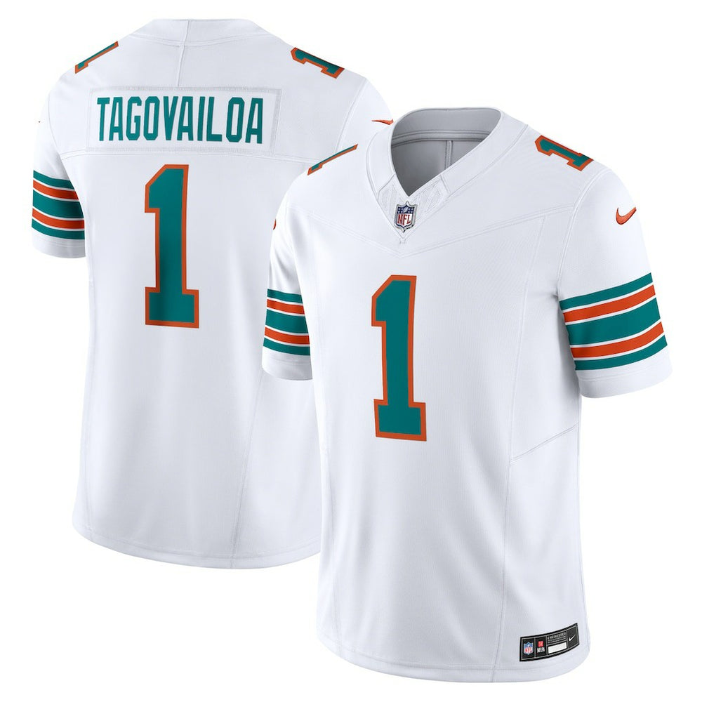 Tua Tagovailoa Miami Dolphins Vapor F.U.S.E. Limited Jersey - White sale