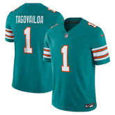 Tua Tagovailoa Miami Dolphins Vapor F.U.S.E. Limited Jersey - Aqua online