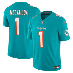 Tua Tagovailoa Miami Dolphins Vapor F.U.S.E. Limited Jersey - Aqua cheap