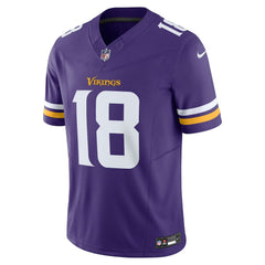 Justin Jefferson Minnesota Vikings Vapor F.U.S.E. Limited Jersey - Purple for sale