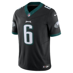 DeVonta Smith Philadelphia Eagles Vapor F.U.S.E. Limited Jersey - Black on sale
