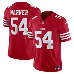 Fred Warner San Francisco 49ers Vapor F.U.S.E. Limited Jersey - Scarlet on sale