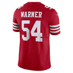 Fred Warner San Francisco 49ers Vapor F.U.S.E. Limited Jersey - Scarlet on sale