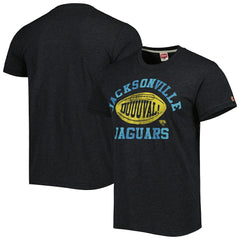 Jacksonville Jaguars Homage Duval Hyper Local Tri-Blend T-Shirt - Black cheap