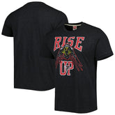 Atlanta Falcons Homage Rise Up Hyper Local Tri-Blend T-Shirt - Black discount