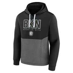 Brooklyn Nets Successful Tri-Blend Pullover Hoodie - Black shop
