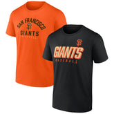 San Francisco Giants Player Pack T-Shirt Combo Set Black/Orange