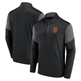 San Francisco Giants Logo Quarter-Zip Top Black
