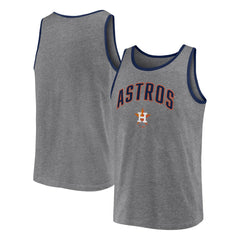 Houston Astros Primary Tank Top Heather Gray