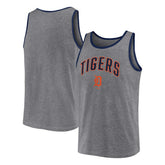 Detroit Tigers Primary Tank Top Heather Gray