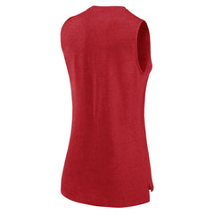 Washington Nationals Women's What Goes Around Tank Top Heather Red