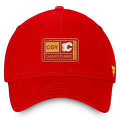 Calgary Flames Fanatics Authentic Pro Training Camp Flex Hat – Red Hats