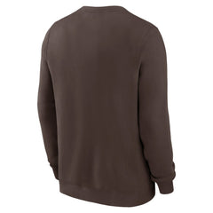 San Diego Padres Cooperstown Collection Team Shout Out Pullover Sweatshirt Brown