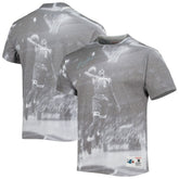 Larry Johnson Charlotte Hornets Above The Rim T-Shirt - Heather Gray for sale