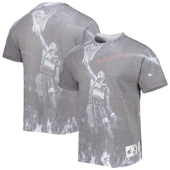 Clyde Drexler Houston Rockets Above The Rim T-Shirt - Heather Gray on sale