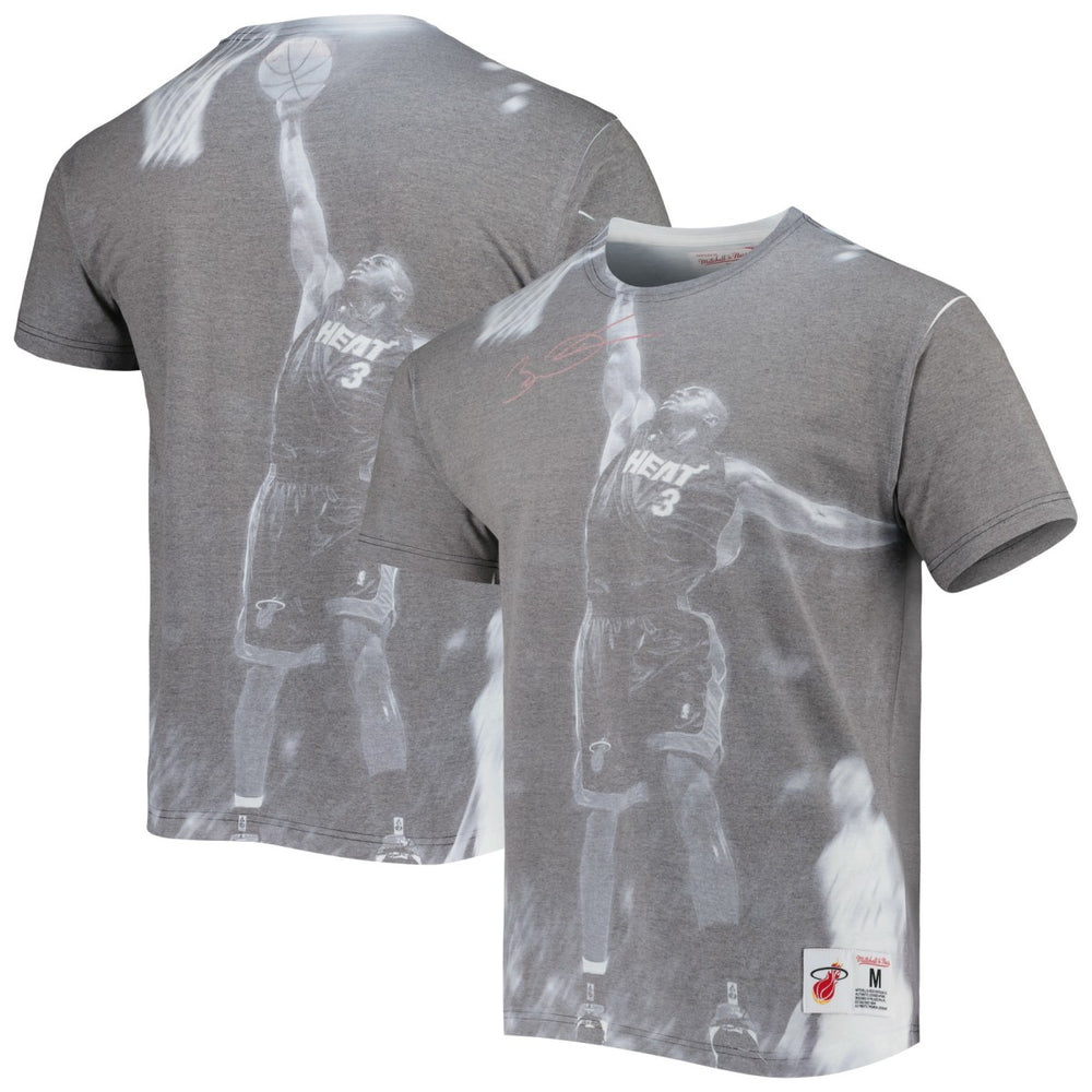 Dwyane Wade Miami Heat Above The Rim T-Shirt - Heather Gray online