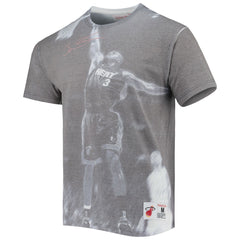 Dwyane Wade Miami Heat Above The Rim T-Shirt - Heather Gray online