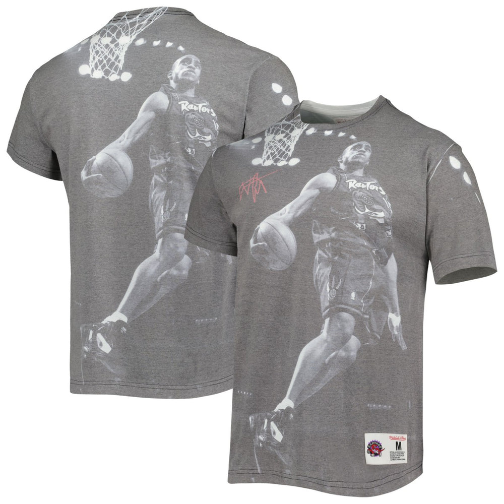 Vince Carter Toronto Raptors Above The Rim T-Shirt - Heather Gray discount