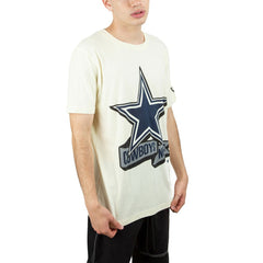 Dallas Cowboys New Era Chrome T-Shirt - Cream cheap
