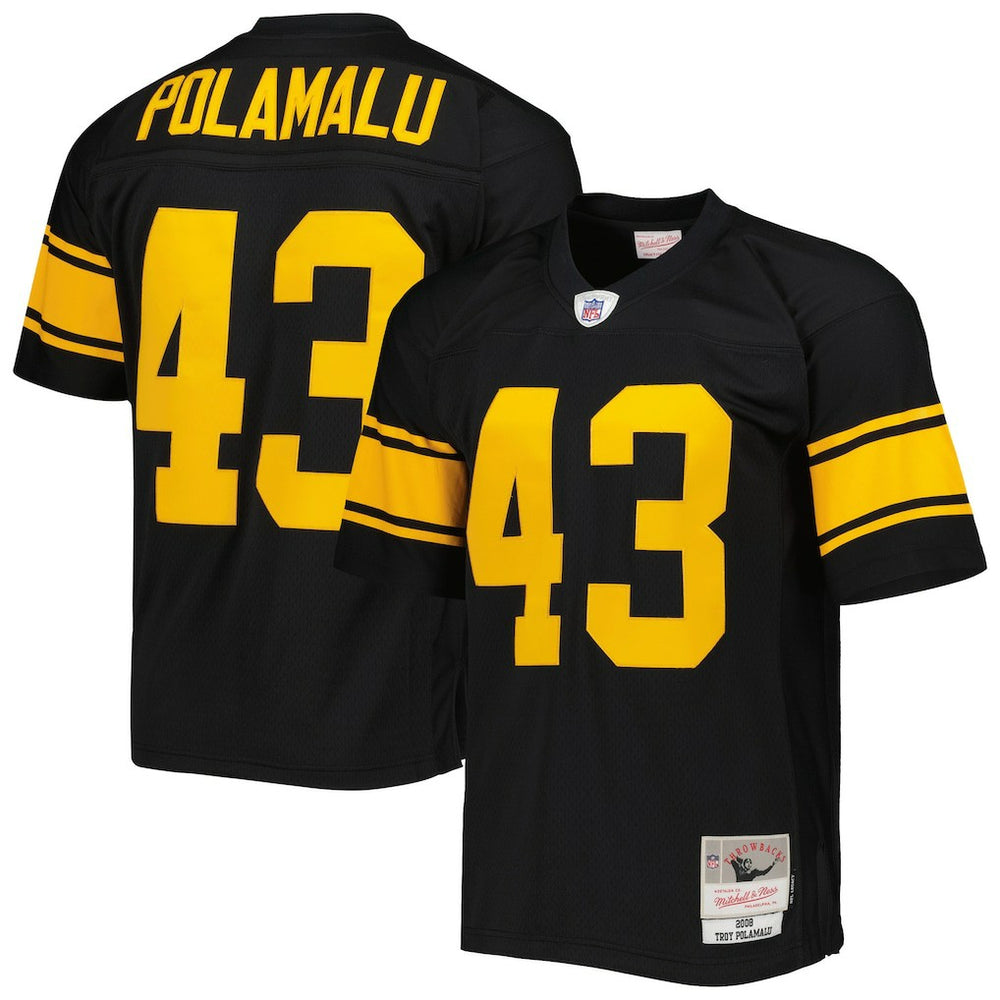 Troy Polamalu Pittsburgh Steelers Legacy Replica Jersey - Black online