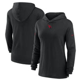 Arizona Cardinals Women's Sideline Performance Long Sleeve Hoodie T-Shirt - Black online