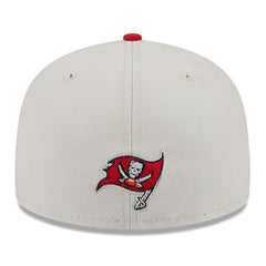 Tampa Bay Buccaneers New Era 2023 NFL Draft On Stage 59FIFTY Fitted Hat - Stone/Red online