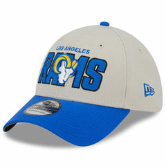 Los Angeles Rams New Era 2023 NFL Draft 39THIRTY Flex Hat - Stone/Royal cheap