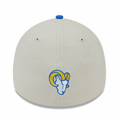 Los Angeles Rams New Era 2023 NFL Draft 39THIRTY Flex Hat - Stone/Royal cheap