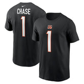 Ja'Marr Chase Cincinnati Bengals Player Name & Number T-Shirt - Black outlet