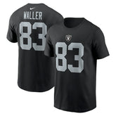 Darren Waller Las Vegas Raiders Player Name & Number T-Shirt - Black on sale