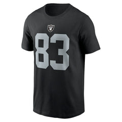 Darren Waller Las Vegas Raiders Player Name & Number T-Shirt - Black on sale