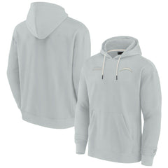 Los Angeles Chargers Unisex Elements Super Soft Fleece Pullover Hoodie - Gray online
