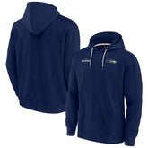 Seattle Seahawks Unisex Elements Super Soft Fleece Pullover Hoodie - College Navy cheap