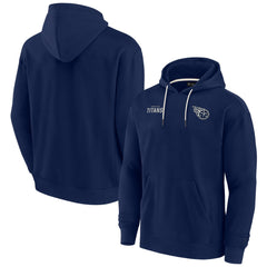 Tennessee Titans Unisex Elements Super Soft Fleece Pullover Hoodie - Navy outlet