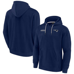 New England Patriots Unisex Elements Super Soft Fleece Pullover Hoodie - Navy outlet