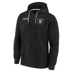 Las Vegas Raiders Unisex Elements Super Soft Fleece Pullover Hoodie - Black online