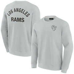 Los Angeles Rams Unisex Elements Super Soft Pullover Sweatshirt - Gray sale