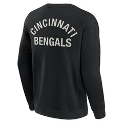 Cincinnati Bengals Unisex Elements Super Soft Pullover Sweatshirt - Black online