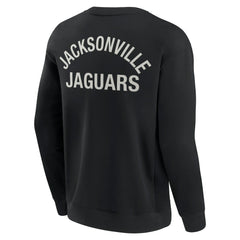 Jacksonville Jaguars Unisex Elements Super Soft Pullover Sweatshirt - Black cheap