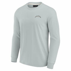 Los Angeles Chargers Unisex Elements Super Soft Long Sleeve T-Shirt - Gray outlet
