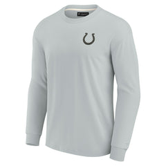 Indianapolis Colts Unisex Elements Super Soft Long Sleeve T-Shirt - Gray online