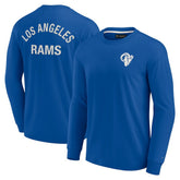 Los Angeles Rams Unisex Elements Super Soft Long Sleeve T-Shirt - Royal outlet
