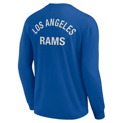 Los Angeles Rams Unisex Elements Super Soft Long Sleeve T-Shirt - Royal outlet