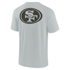 San Francisco 49ers Unisex Elements Super Soft Short Sleeve T-Shirt - Gray outlet