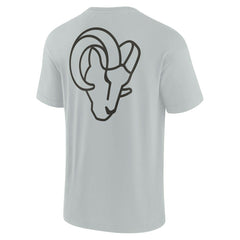 Los Angeles Rams Unisex Elements Super Soft Short Sleeve T-Shirt - Gray sale