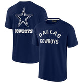 Dallas Cowboys Unisex Elements Super Soft Short Sleeve T-Shirt - Navy for sale