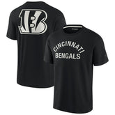 Cincinnati Bengals Unisex Elements Super Soft Short Sleeve T-Shirt - Black cheap